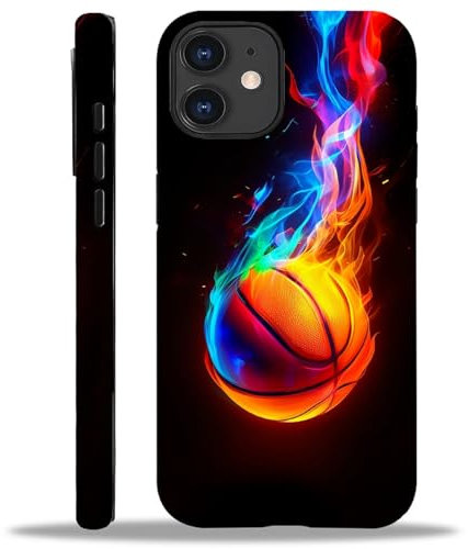 ilikediy for iPhone 11 Case,HH2 Basketball Sport Hybrid 2 Layer Hard Shell Silicone Protective Pattern Design Case