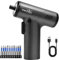 SnapFresh Avvitatore a batteria 4V 2,0 Ah, 5Nm, 4 Velocità, USB-C Ricaricabile, 0,33KG, LED, Cordless Screwdriver Set per Trapano per Casa Ufficio FAI DA TE