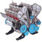 V8 Motormodellbausatz, 4/8-Zylinder Harz Automotor Modellbausatz, Modellmotor-Kit für Erwachsene, Harz-Motormodellbausatz, Automotor-Modellbausatz für Erwachsene, Haus und Auto Motor Ornamente