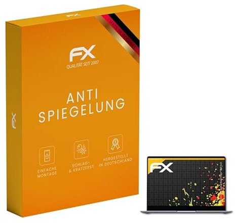 atFoliX Screen Protector compatible with Samsung Galaxy Book4 Edge 15.6 Inch Screen Protection Film, anti-reflective and shock-absorbing FX Protector Film (2X)