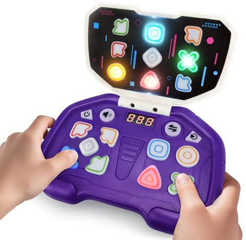 Geschenk Junge Kinder 4 5 6 7 8 9 Kahre: Elektronisches Pop Spielzeug ab 5-12 Jahre Jungen Mädchen Reisespiele Fidget Toys ab 4-10-12 Jahre ADHS Autismus Sensorisches Memory Spielzeug Game Console