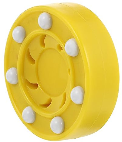 BESTonZON Rollhockey Puck Trainingspuck Aus Hochhärtem Material Professioneller Hockeyball Für Kinder Rollhockey Und Street Hockey Training