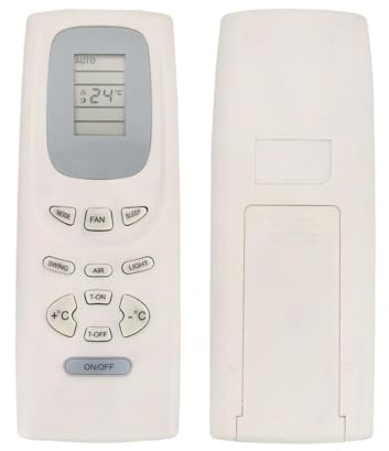 IOOIQQ Mando a distancia para aire acondicionado GREE Trane Electrolux, Delonghi Y512N.Y512F2.Y512F.Y512.Y502k