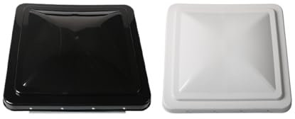 Ventilateur Toit Camping-car, Hotte de ventilation modifiée de 14 pouces for VR amélioré – Ventilation efficace par fenêtre et VR modifié polyvalent(Zwart)