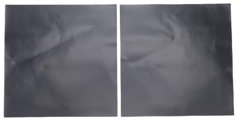 Asixxsix 2 Stück Teichfolien-Reparaturflicken 20,3 X 20,3 cm, Selbstklebendes EPDM-Flicken-Reparaturset, Wasserdichtes Teichfolien-Nahtband für die Reparatur von EPDM-Gartenteich-Flicken