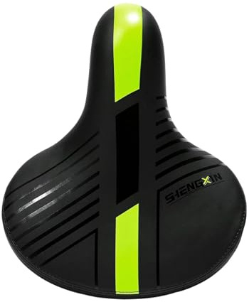 Aymzbd Fahrradsitz, Ergonomische Stoßdämpfung, Fitness Bike, Wasserdicht, Fahrradzubehör, Sattel, GrÜn