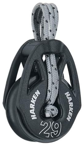 HARKEN Segelyacht Boat & Yachting - T2 Soft Attach Block 214 - Verbundstoff, Handgerät, Tragbar, Handheld, Block, 18 mm, 29 mm, 40 mm