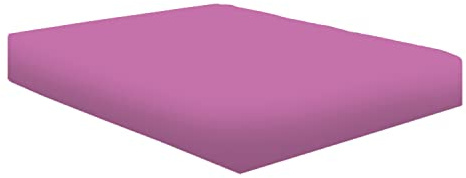 Finest 100% Egyptian Cotton 16 40CM Extra deep Fitted Sheets 15 Colours Single Double King Super King (Lilac, Single)