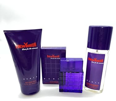 NEW YORKER Dress for the moment WOMAN 30 ml Eau de Parfum + 75 ml Deodorant Spray + Bodylotion 150 ml