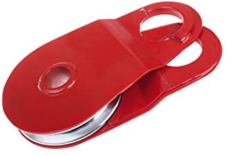 Umlenkrolle mit beweglichen Seitenblechen zul. Zugkraft LC: 10000 daN, Rollen Ø: 160 mm
