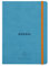 Rhodia 117187C Perpetual Kalender (DIN A5, 14,8 x 21 cm, 64 Blatt, 90 g, elegant und praktisch) türkis
