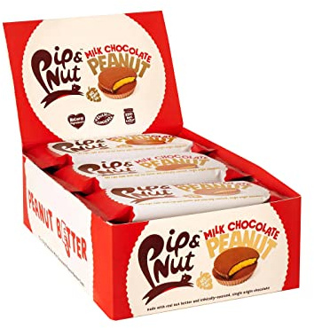 Pip & Nut - Milk Chocolate Peanut Butter Cups (Pack of 15- 2 Cups per Pack) | Ethical Single Origin Chocolate, Real Peanut Butter, No Palm Oil, Natural Ingredients