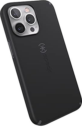 Speck-Produkte CandyShell Pro + MagSafe iPhone 13 Pro-Schutzhülle, Schwarz/Schiefergrau
