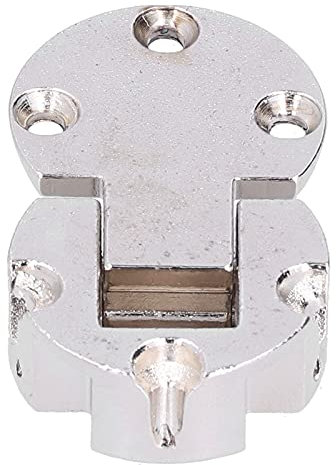 Zinklegierung Klappscharnier Klappbar für Tisch 90 Grad 3D Verstellbare Klappe Verdecktes Scharnier für Möbel Tor Schranktür Klapphalter Möbelbeschläge Schrank Kleiderschrank Scharniere