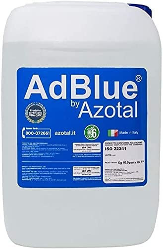 sele Azotal ADBLUE Aditivo Líquido para gases de escape Motores Diesel 10 litros (10 litros con pico)