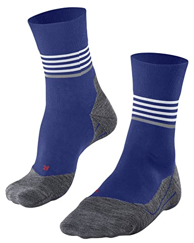 FALKE Herren Laufsocken RU4 Endurance Reflect M SO Baumwolle Antiblasen 1 Paar, Blau (Cobalt 6712), 39-41