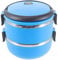POPETPOP Stainless Steel Pet Dog Bowl with Lid Cat Bowl with Handle 1400ml Pet Water Food Storage Container for Travel