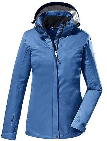 killtec Damen Funktionsjacke/Outdoorjacke mit abzippbarer Kapuze