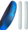 Protector pala de padel Transparente, Resistente y Rugoso, accesorios de pádel, protector pala padel Ligero y de fácil sustitución, 35mm x 370mm, funda pala padel, Protección Esencial (2 UNID)