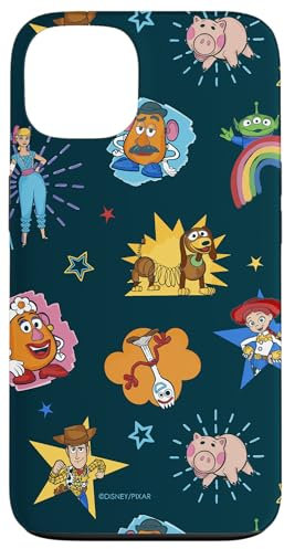 iPhone 13 Disney and Pixar's Toy Story 4 Colors and Rainbow Print Case