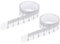 PATIKIL Adhesive Ruler, 2 Pack 100cm Backed Tape Measuring Tape Sticker Tape Waterproof for Workbench Sewing Saw Drafting Table,White Background Black Text