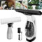 Cordless Window Vac Cleaner, Cordless Window Vacuum Squeegee with 150ml Water Tank, Spray Bottle and 28cm Blade, 2.0 Kpa Suction, Window Vacuum Cleaner Set for Windows, Tiles, Mirrors & Shower Screens