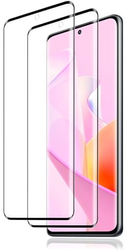 Carantee Schutzfolie für Panzerglas für Xiaomi Mi 12/12X Schutzglas, 2 Stück 9H Härte Displayschutz für Xiaomi 12 Folie, Ultra-HD Fingerabdruck-ID Panzerfolie für Xiaomi 12X Displayschutzfolie