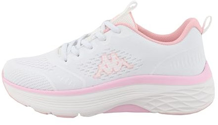 Supremo - Kappa 95k0232002, Scarpe da Ginnastica Donna, Rosa Bianca, 39 EU
