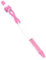 Hattba Lot de 20 stylos à bille rétractables avec ruban de sensibilisation et clip pour écrire en douceur pour le bureau