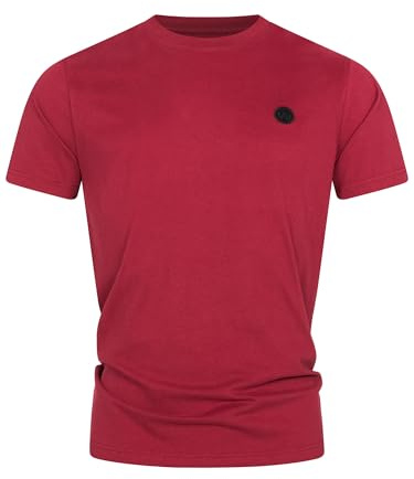 Herren KSTimmi Organic T-Shirt aus 100% Baumwolle mit Rundhals-Ausschnitt | Herrenshirt Sommershirt Picante, XL