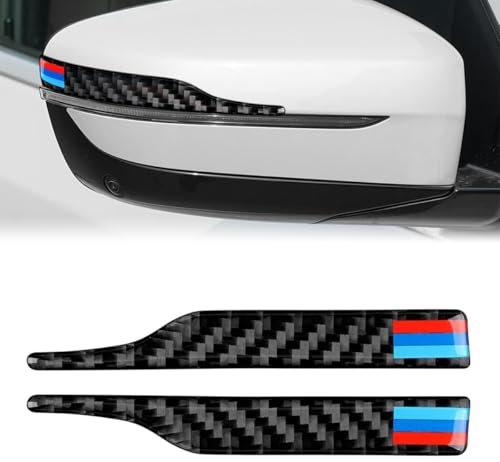 Ruayia Auto Aufkleber 2 Stück Auto Sticker, Autospiegel Aufkleber Dekoration Sport Stripes Seitenspiegel für Autos SUV LKW Geländewagen Zubehör - Stil 1