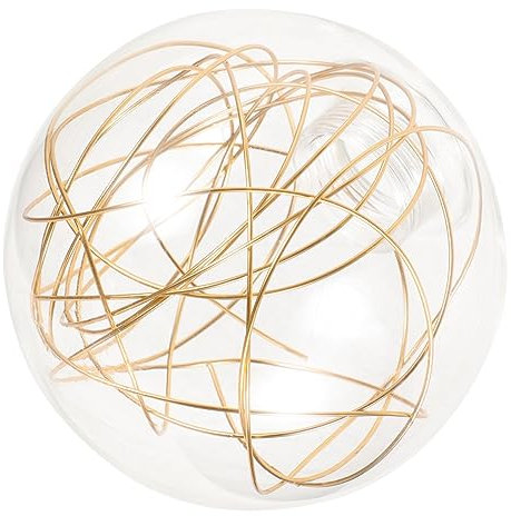 HOMOCONO Glaskugel-lampenschirm Ersatz Runde Glasleuchte Für Pendelleuchten Minimalistisches Design Transparent ø Fassung Elegante Lichtabdeckung Für Wohnräume