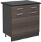 Vicco Mueble bajo de Cocina R-Line, Gris Noble, 80 cm, ET Antracita