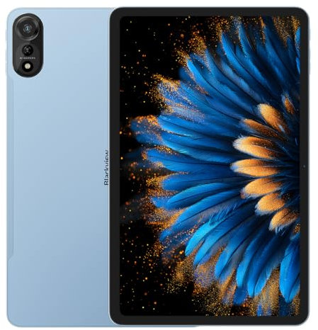 Blackview MEGA 2 Android 15 Tablet, 12'' 2K FHD+, 36GB+256GB(Esterno 2TB), Batteria 9000mAh, Dual SIM 4G+WIFI, Editor Foto IA 16MP+8MP, Altoparlanti Dual Box, Penna Stilo Inclusa, GPS WPS Blu