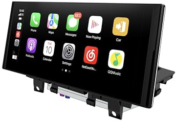 CarPlay Touchscreen, 25,9 cm (10,2 Zoll), für Audi A3, 8 V, Android-Auto-Upgrade, mit MIB-System, Stereo-Anzeige im Auto, GPS-Navigation auf dem Armaturenbrett