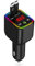 FM Transmitter Auto Ladegerät – 4-in-1 Bluetooth Adapter mit Typ-C, iPhone & Rainbow LED – 120W Schnellladung – MP3/WAV – Freisprechfunktion Kompatibel mit iPhone und Samsung