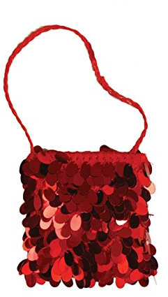 Generique - 20er-Jahre Charleston Pailletten-Handtasche rot