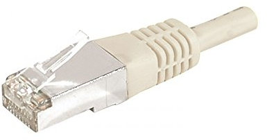 connect 3 m Cuivre RJ45 Cat. 6 a Cordon Patch F/UTP – Gris