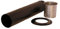 Wamsler - Pelletrohrset, 3-teilig, schwarz