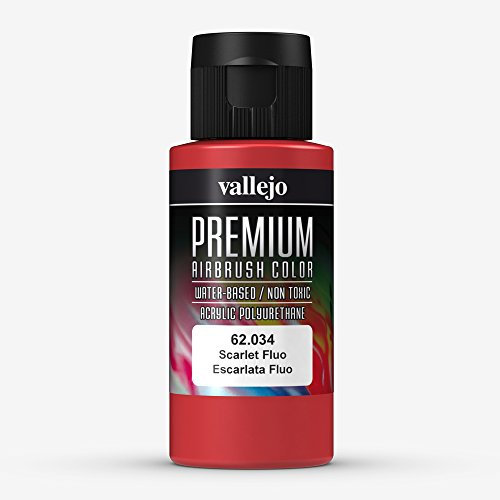 62034 Vallejo Premium RC Scarlet Fluo 60ml