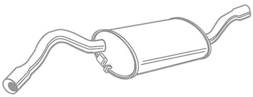 Walker 21864 Endschalldämpfer