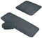 Kleine Wolke-PVC-Schaum Arosa Dusche Matte, grün P, anthrazit, 55x55 cm