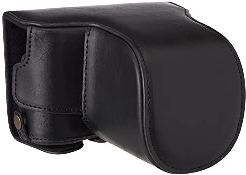 MegaGear MG1451 Olympus PEN E-PL9 (14-42mm) Ever Ready Leder Kamera-Case mit Trageriemen - Black