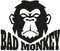Plott Aufkleber Bad Monkey Böser Affe Böse Animal Sticker Tuning JDM OEM