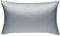 Mako-Satin Baumwollsatin Bettwäsche Uni einfarbig zum Kombinieren (Kissenbezug 60 cm x 80 cm, Grau)