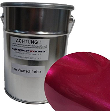 Lackpoint 0,5 Liter Spritzfertigen Basislack Rotviolett Metallic Autolack Trend