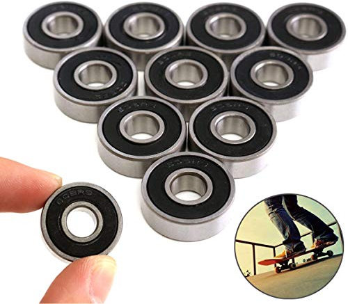 Maso Rillenkugellager für Skateboard, Waveboard, handgefertigt, 10 Stück