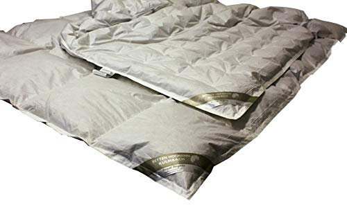 Betten Hofmann knöpfbares Vierjahreszeiten Daunenbett Daunendecke 135x200 cm 100% Neue Daunen