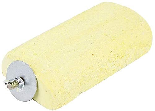 Loro Dientes de Pulido Piedra Hámster Molienda Juguete Ardilla Masticar Calcio Boca Muela Pico Soporte Plataforma