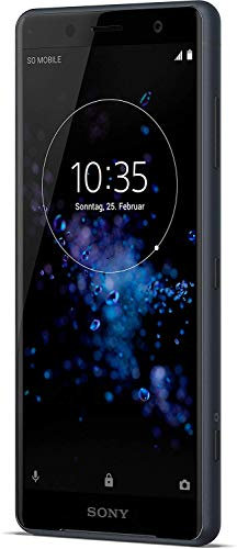 Sony Xperia XZ2 Compact Smartphone (12,7 cm (5 pouces) IPS écran Full HD +, 64 Go mémoire interne et mémoire RAM 4 Go, double SIM, IP68, Android 8.0) Black (Version allemande) (Reconditionné)